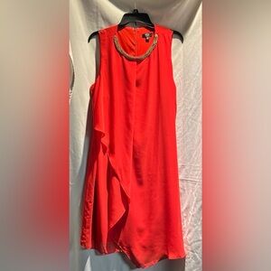 Women's  MSK Embellished Chiffon REF Cocktail Party Dress Size 16W